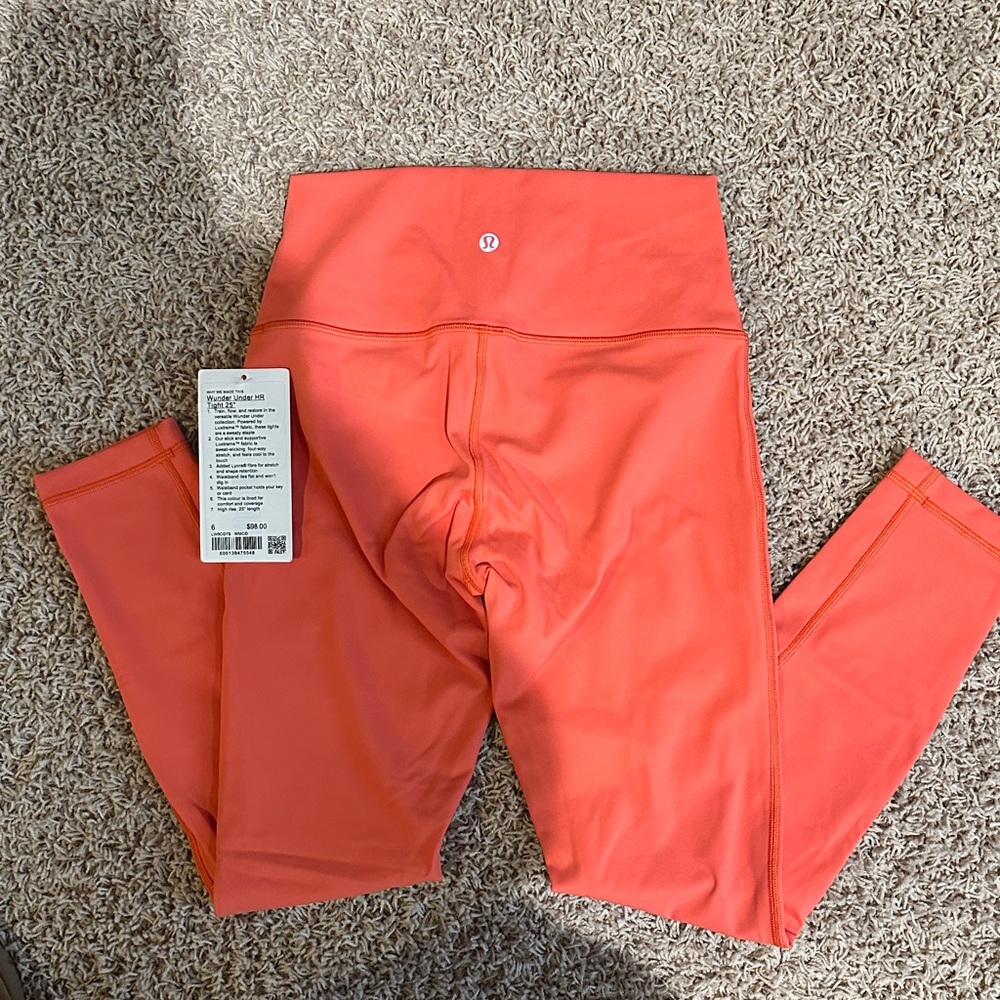 New with Tags Lululemon Wunder Under HR Tight 25” leggings